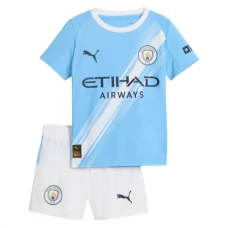 Manchester City FC Lasten Kotipelipaita 2025-26 Jalkapallo Pelipaidat Peliasut