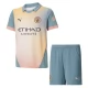 Manchester City FC Lasten Kotipelipaita Fourth 2024-25 Jalkapallo Pelipaidat Peliasut