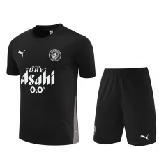 Manchester City FC Lasten Treenipaita Setti 2025-26 - Shorts Musta