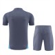 Manchester City FC Lasten Treenipaita Suits 2024-25 - Shorts Harmaa