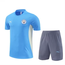 Manchester City FC Lasten Treenipaita Suits 2024-25 - Shorts Sininen
