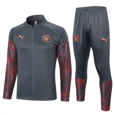 Manchester City FC Lasten Treenitakki Suits 2023-24 - Harmaa