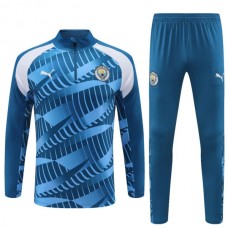 Manchester City FC Lasten Verryttelypuku 2023-24 - 1-4 Zip Camouflage