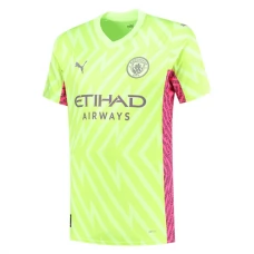 Manchester City FC Maalivahdin Kolmas Pelipaita 2023-24 Jalkapallo Pelipaidat Peliasut