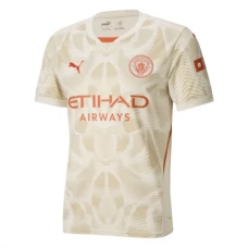 Manchester City FC Maalivahdin Kolmas Pelipaita 2024-25 Jalkapallo Pelipaidat Peliasut