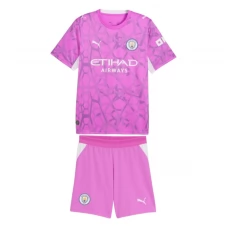 Manchester City FC Maalivahdin Kolmospaita 2026-27 Lasten Pelipaita