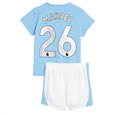 Manchester City FC Mahrez 26 Lasten Kotipelipaita 2023-24 Jalkapallo Pelipaidat Peliasut
