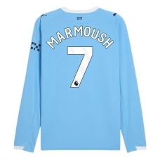 Manchester City FC Marmoush 7 Kotipelipaita 2025-26 Jalkapallo Pelipaidat Peliasut(L/S)
