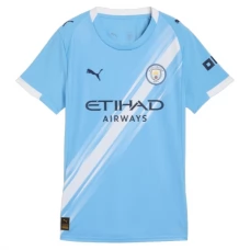 Manchester City FC Naisten Kotipelipaita 2025-26 Jalkapallo Pelipaidat Peliasut