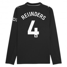 Manchester City FC Reijnders 4 Vieraspelipaita 2025-26 Jalkapallo Pelipaidat Peliasut(L/S)