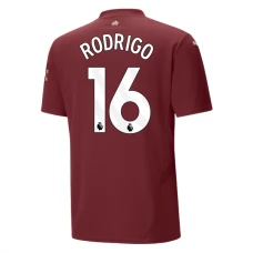 Manchester City FC Rodrigo 16 Kolmas Pelipaita 2024-25 Jalkapallo Pelipaidat Peliasut