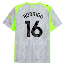 Manchester City FC Rodrigo 16 Kolmas Pelipaita 2025-26 Jalkapallo Pelipaidat Peliasut