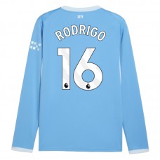 Manchester City FC Rodrigo 16 Kotipaita 2026-27 Pelipaita Long Sleeve