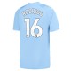 Manchester City FC Rodrigo 16 Kotipelipaita 2023-24 Jalkapallo Pelipaidat Peliasut