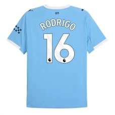 Manchester City FC Rodrigo 16 Kotipelipaita 2025-26 Jalkapallo Pelipaidat Peliasut