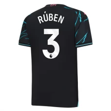 Manchester City FC Rúben 3 Kolmas Pelipaita 2023-24 Jalkapallo Pelipaidat Peliasut
