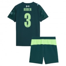 Manchester City FC Rúben 3 Lasten Kotipelipaita Fourth 2025-26 Jalkapallo Pelipaidat Peliasut