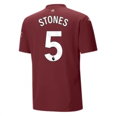 Manchester City FC Stones 5 Kolmas Pelipaita 2024-25 Jalkapallo Pelipaidat Peliasut