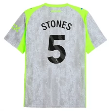 Manchester City FC Stones 5 Kolmas Pelipaita 2025-26 Jalkapallo Pelipaidat Peliasut