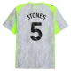 Manchester City FC Stones 5 Kolmas Pelipaita 2025-26 Jalkapallo Pelipaidat Peliasut