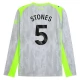 Manchester City FC Stones 5 Kolmas Pelipaita 2025-26 Jalkapallo Pelipaidat Peliasut(L/S)