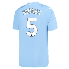 Manchester City FC Stones 5 Kotipelipaita 2023-24 Jalkapallo Pelipaidat Peliasut