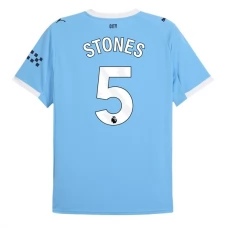 Manchester City FC Stones 5 Kotipelipaita 2025-26 Jalkapallo Pelipaidat Peliasut