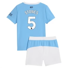 Manchester City FC Stones 5 Lasten Kotipelipaita 2025-26 Jalkapallo Pelipaidat Peliasut