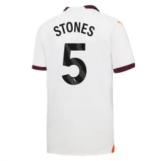 Manchester City FC Stones 5 Vieraspelipaita 2023-24 Jalkapallo Pelipaidat Peliasut