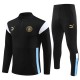 Manchester City FC Verryttelypuku 2023-24 - 1-4 Zip Musta
