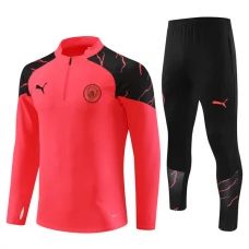 Manchester City FC Verryttelypuku 2023-24 - 1-4 Zip Musta