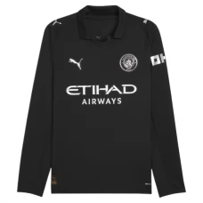 Manchester City FC Vieraspelipaita 2025-26 Jalkapallo Pelipaidat Peliasut(L/S)