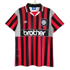 Manchester City FC Vieraspelipaita Retro 1994-96 Jalkapallo Pelipaidat Peliasut
