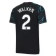 Manchester City FC Walker 2 Kolmas Pelipaita 2023-24 Jalkapallo Pelipaidat Peliasut