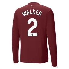 Manchester City FC Walker 2 Kolmas Pelipaita 2024-25 Jalkapallo Pelipaidat Peliasut(L/S)