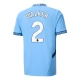 Manchester City FC Walker 2 Kotipelipaita 2024-25 Jalkapallo Pelipaidat Peliasut