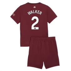 Manchester City FC Walker 2 Lasten Kolmas Pelipaita 2024-25 Jalkapallo Pelipaidat Peliasut