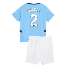 Manchester City FC Walker 2 Lasten Kotipelipaita 2024-25 Jalkapallo Pelipaidat Peliasut
