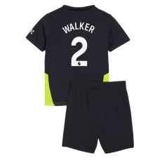 Manchester City FC Walker 2 Lasten Vieraspelipaita 2024-25 Jalkapallo Pelipaidat Peliasut