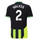 Manchester City FC Walker 2 Vieraspelipaita 2024-25 Jalkapallo Pelipaidat Peliasut