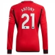 Manchester United FC Antony 21 Kotipelipaita 2023-24 Jalkapallo Pelipaidat Peliasut(L/S)