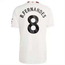 Manchester United FC B.Fernandes 8 Kolmas Pelipaita 2023-24 Jalkapallo Pelipaidat Peliasut