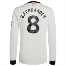 Manchester United FC B.Fernandes 8 Kolmas Pelipaita 2024-25 Jalkapallo Pelipaidat Peliasut(L/S)