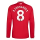 Manchester United FC B.Fernandes 8 Kotipaita 2026-27 Pelipaita Long Sleeve