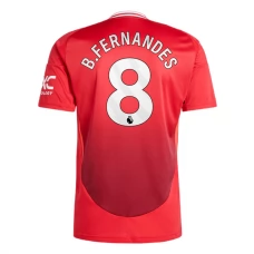 Manchester United FC B.Fernandes 8 Kotipelipaita 2024-25 Jalkapallo Pelipaidat Peliasut
