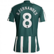 Manchester United FC B.Fernandes 8 Vieraspelipaita 2023-24 Jalkapallo Pelipaidat Peliasut