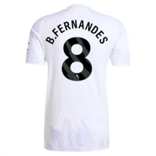 Manchester United FC B.Fernandes 8 Vieraspelipaita 2025-26 Jalkapallo Pelipaidat Peliasut