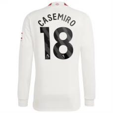 Manchester United FC Casemiro 18 Kolmas Pelipaita 2023-24 Jalkapallo Pelipaidat Peliasut(L/S)
