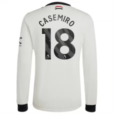 Manchester United FC Casemiro 18 Kolmas Pelipaita 2024-25 Jalkapallo Pelipaidat Peliasut(L/S)
