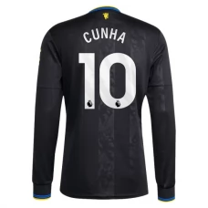 Manchester United FC Cunha 10 Kolmas Pelipaita 2025-26 Jalkapallo Pelipaidat Peliasut(L/S)
